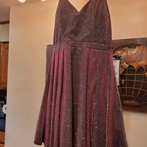 Sequin Hearts Short Dress